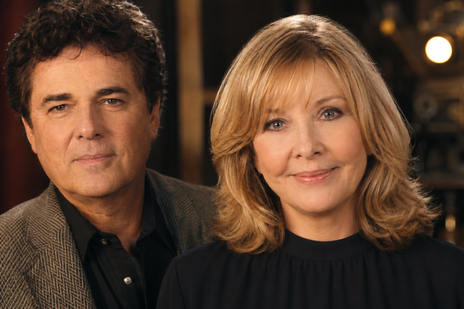 AI-generated editorial portrait illustrating Christopher Knight’s tribute to Jennifer Runyon and their shared television history.